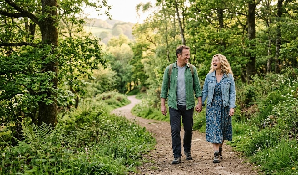 Aktív életmód illusztráció